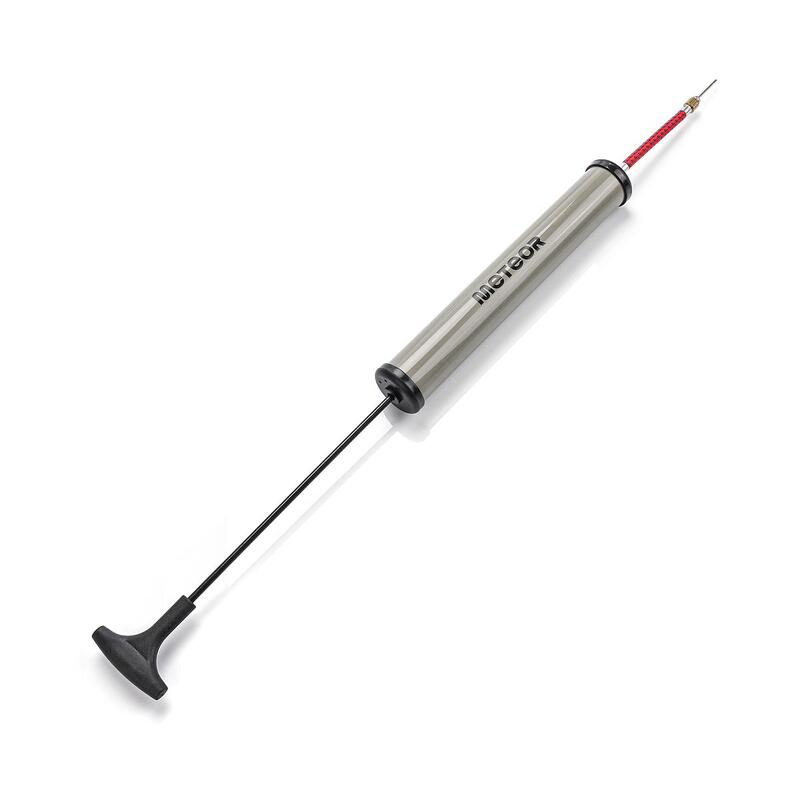 Pompă manuală Meteor cu furtun şi ac 12"