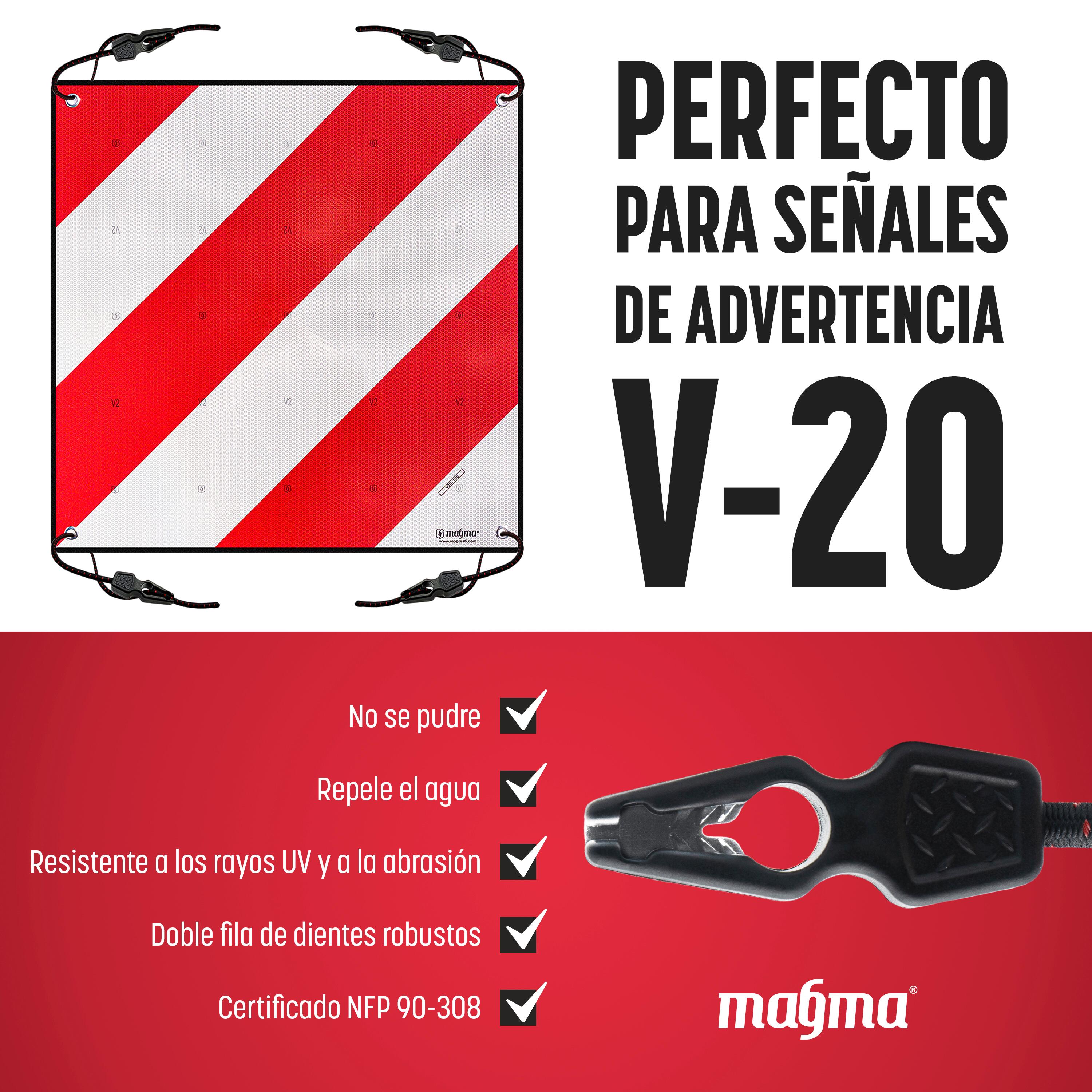 Pack de 4 Tensores Elásticos Negros de 50CM. Magma 4/8