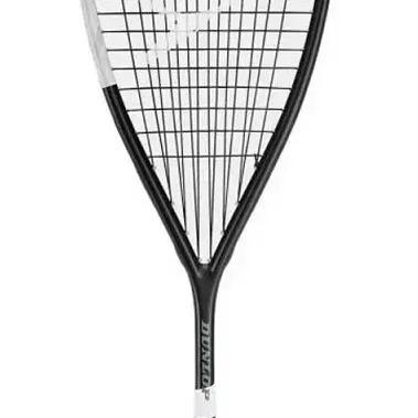 Dunlop Blackstorm Ti Squash Racket - Black/White