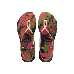 HAVAIANAS - WOMEN LUNA PRINT AUBERGINE