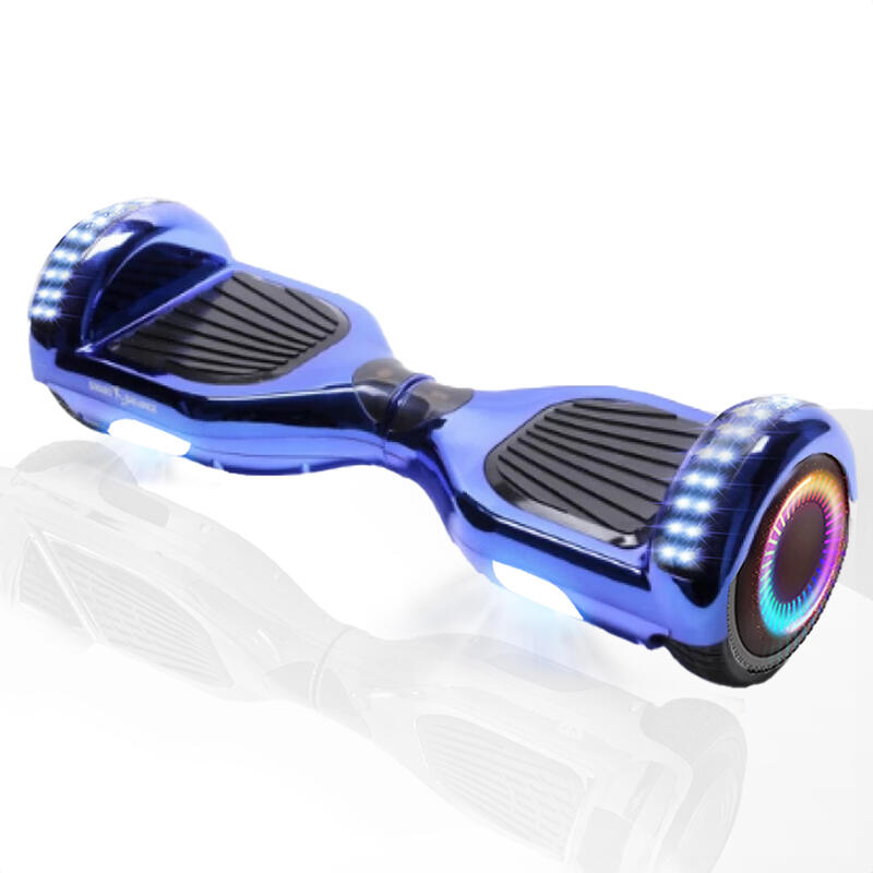 Pachet Hoverboard 6.5" cu Scaun Suspensii Rosu, Regular ElectroBlue PRO, 2Ah