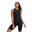 Costum triathlon femei Light Speed Front Zip negru