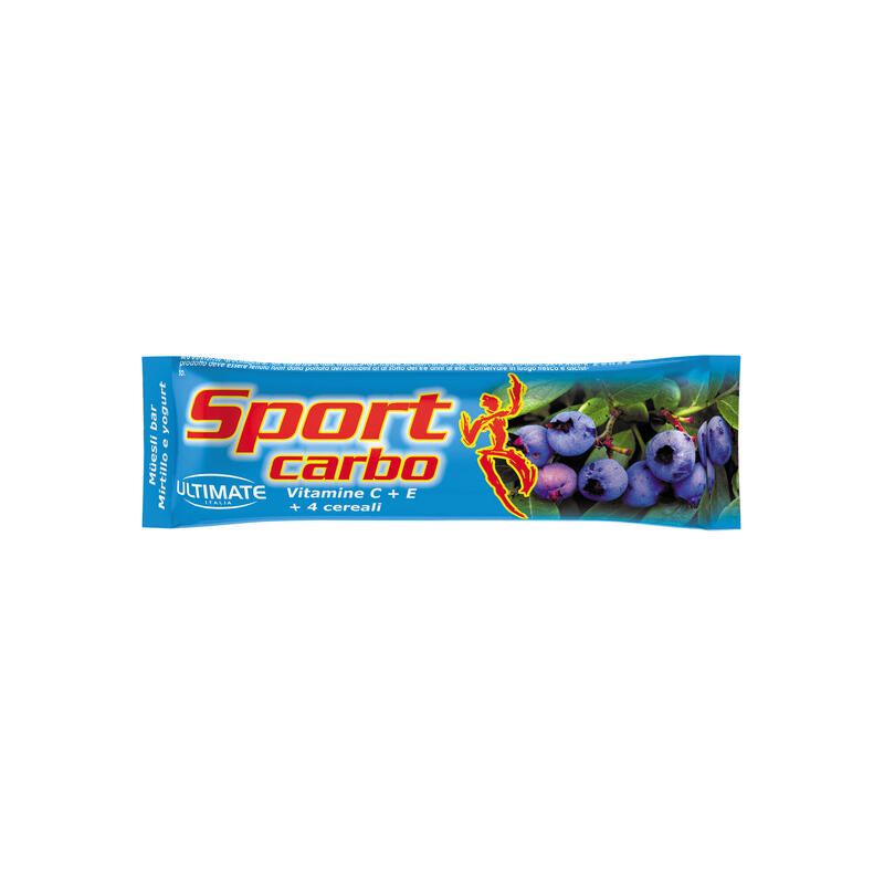 Integratore alimentare - SPORTCARBO MIRTILLO/YOGURT - 25g