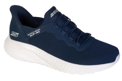 Zapatillas Skechers Bobs Squad Chaos, Azul, Hombre