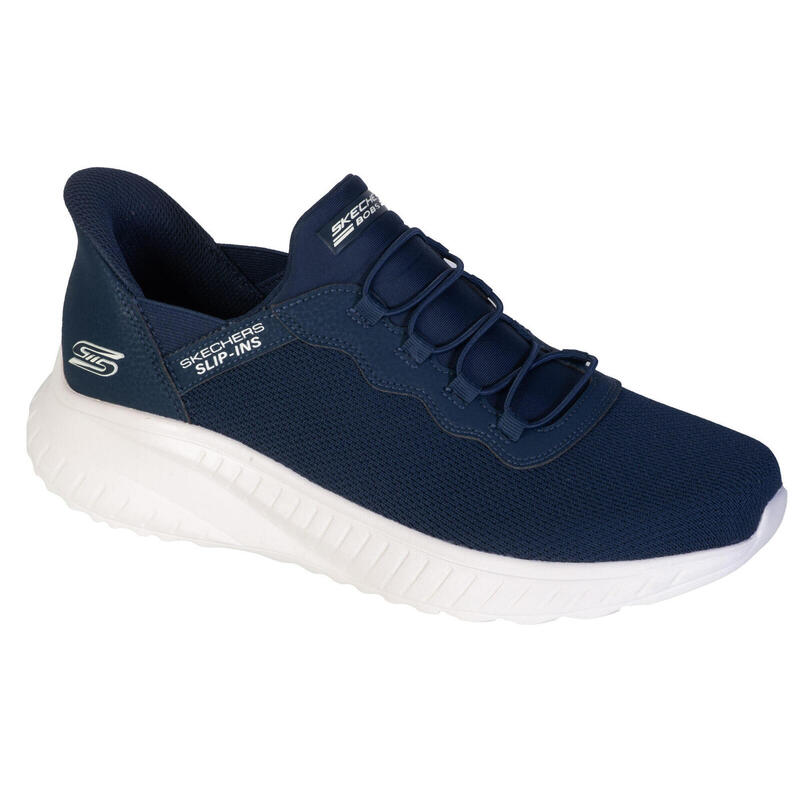 Zapatillas Skechers Bobs Squad Chaos, Azul, Hombre