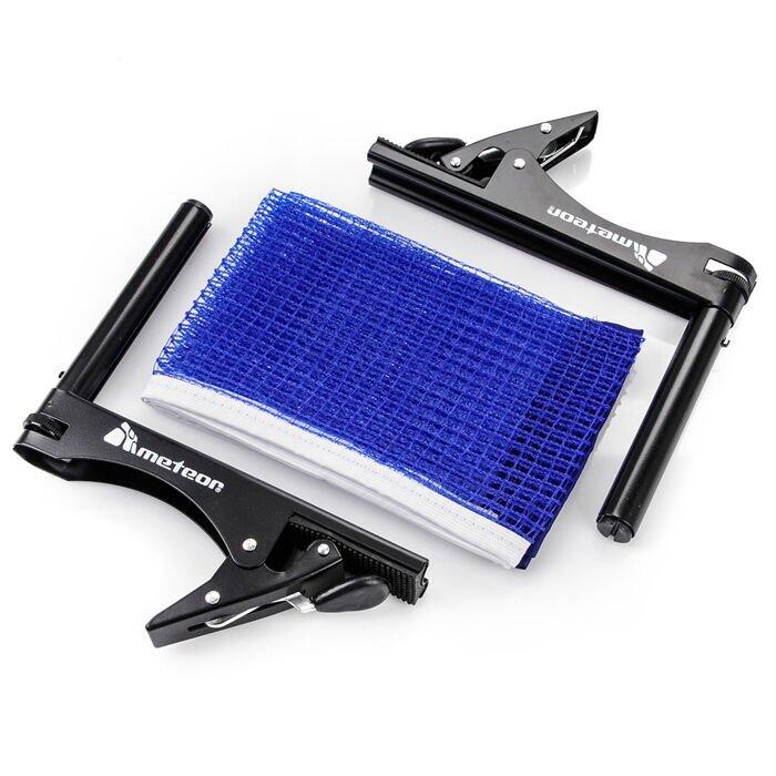 Siatka do tenisa stołowego z uchwytami METEOR CLIP NET SET