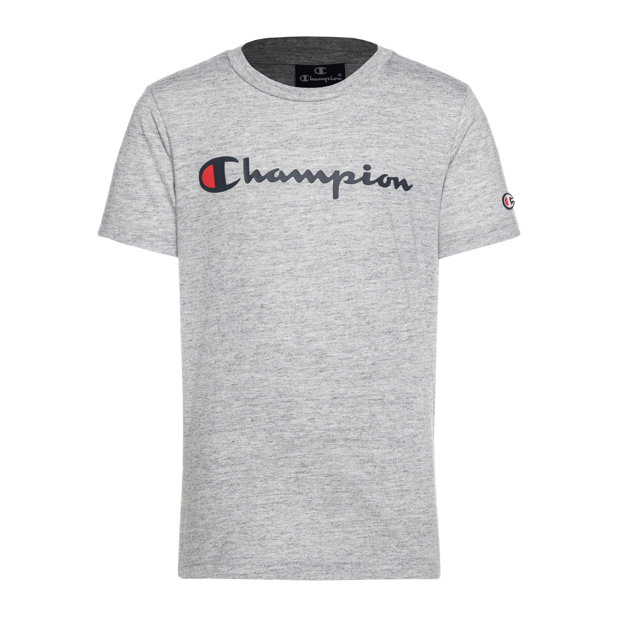 Champion - T-shirt Pour Enfants Champion Legacy - T-shirt Manches Courtes - Gris - 38 S - Decathlon