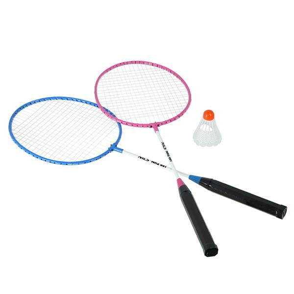 Zestaw do gry w badmintona 2 rakiety + lotka Nils NRZ001 Steel