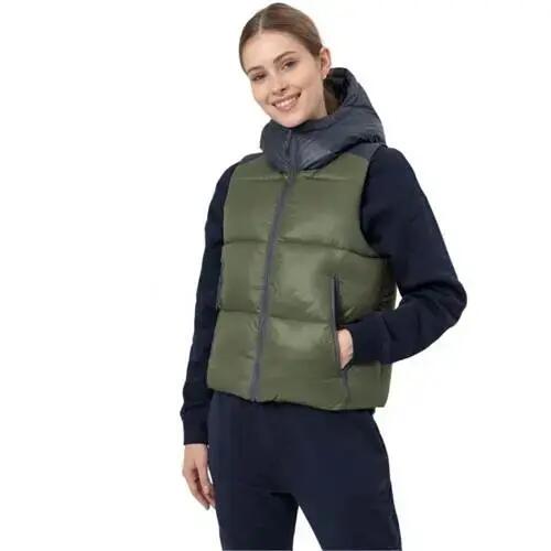 Vestă damă 4F KUDP004 Khaki XXL 4/6