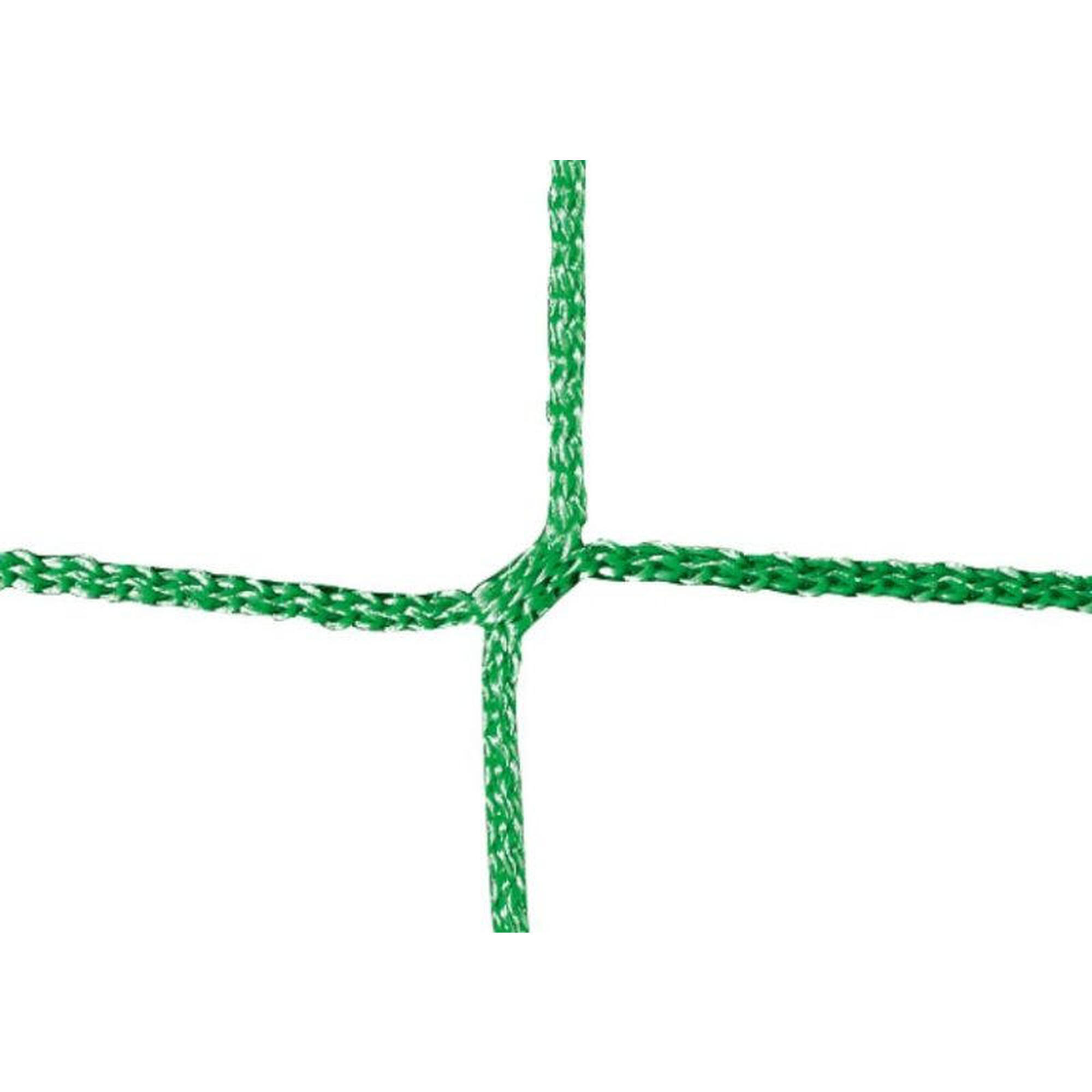 Set 2 plase porti handbal Huck 3x2 m, fir 3 mm fara nod, culoare verde