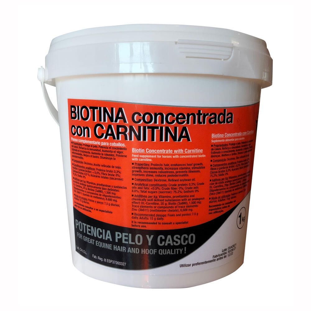 Pienso Complementario Biotina Carnitina Zaldi 1/1