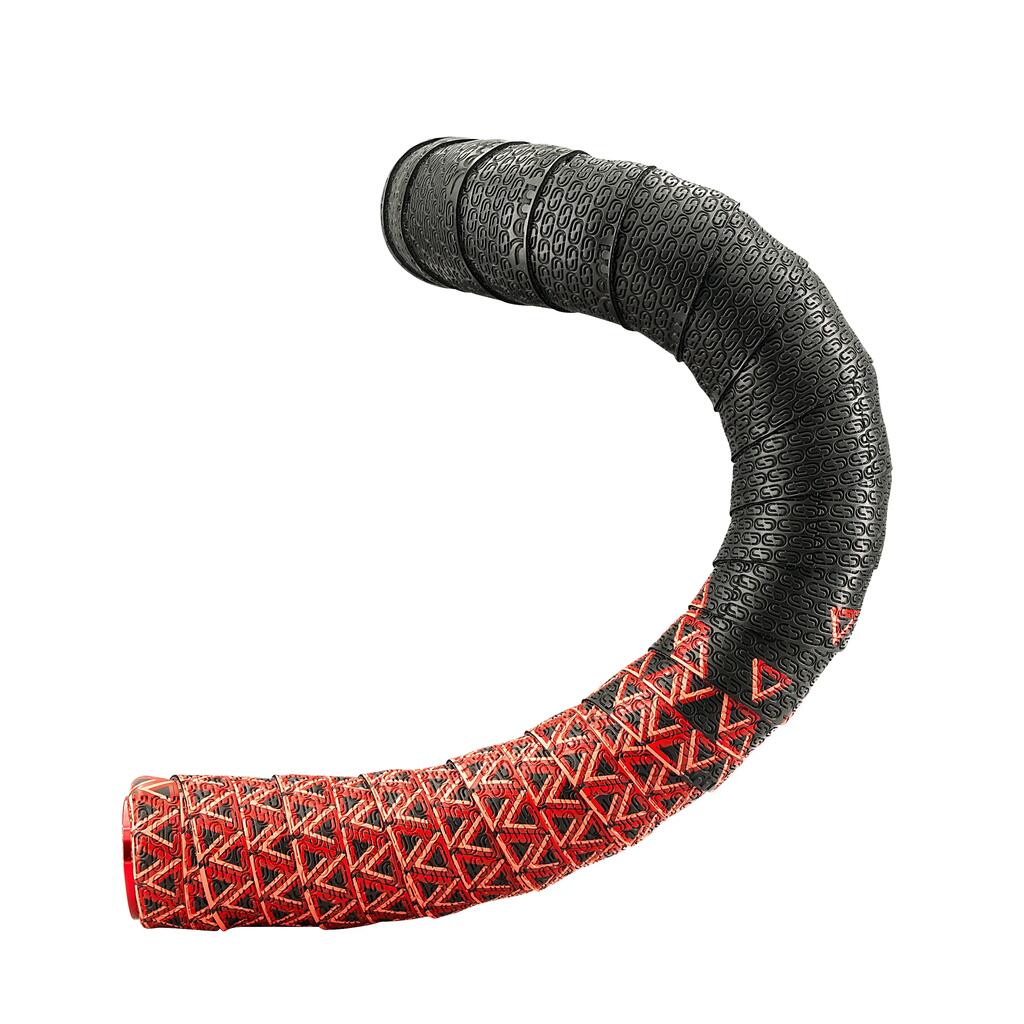 Deda Handlebar Tape Loop in Black-Red for Ultimate Comfort
