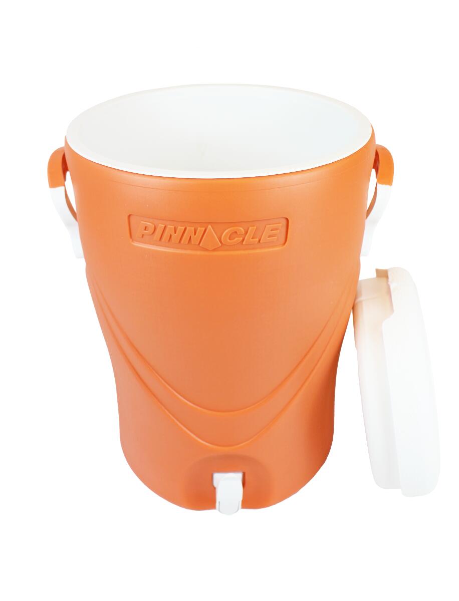 Pinnacle Platino 5 Gallon, Contenedor de Bebidas Aislado, 20L, Naranja 5/5