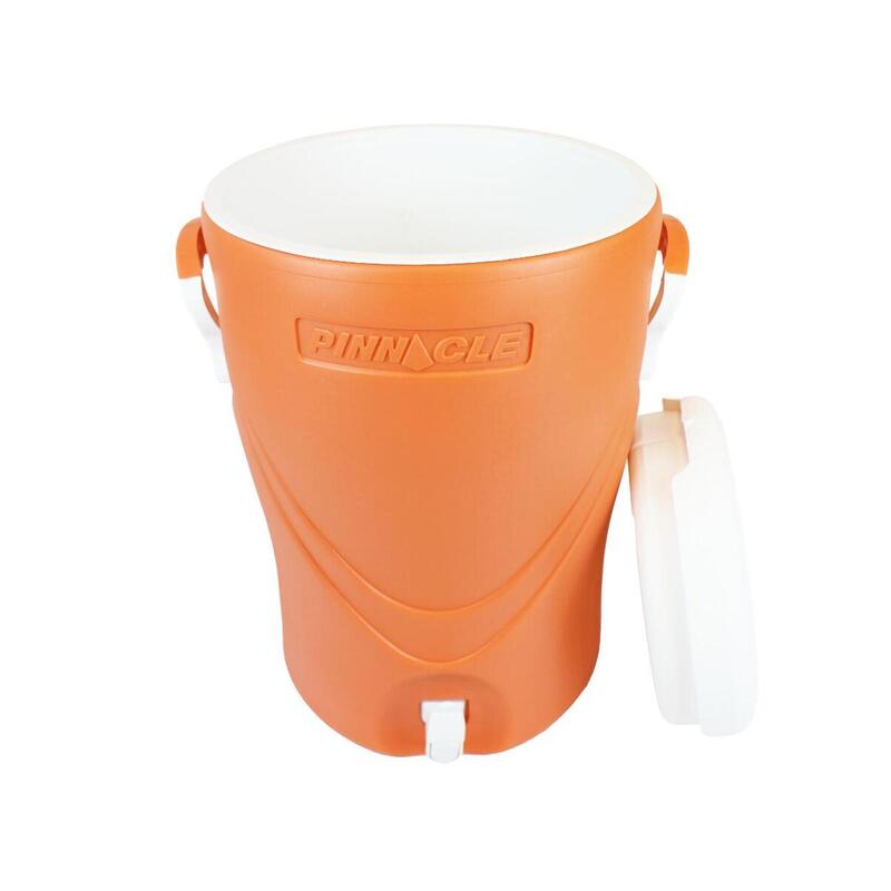 Pinnacle Platino 5 Gallon, Contenant à Boisson Isotherme, 20L, Orange