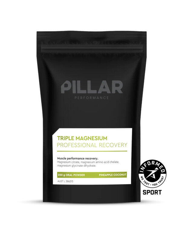 PILLAR PERFORMANCE TRIPLE MAGNESIUM RECUPERAÇÃO PROFISSIONAL ABACAXI-COCO (SACO)