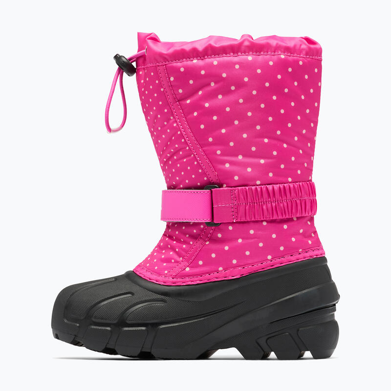 Sorel Flurry Print Girls fuchsia kinderwandelschoenen