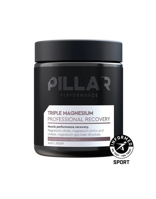 PILLAR PERFORMANCE Triplo Magnésio Comprimidos De Recuperação Profissional