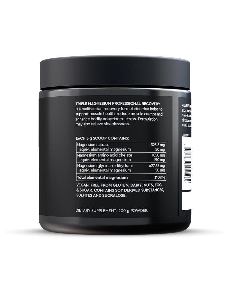 PILLAR Performance Triple Magnesium 200 g 2/4