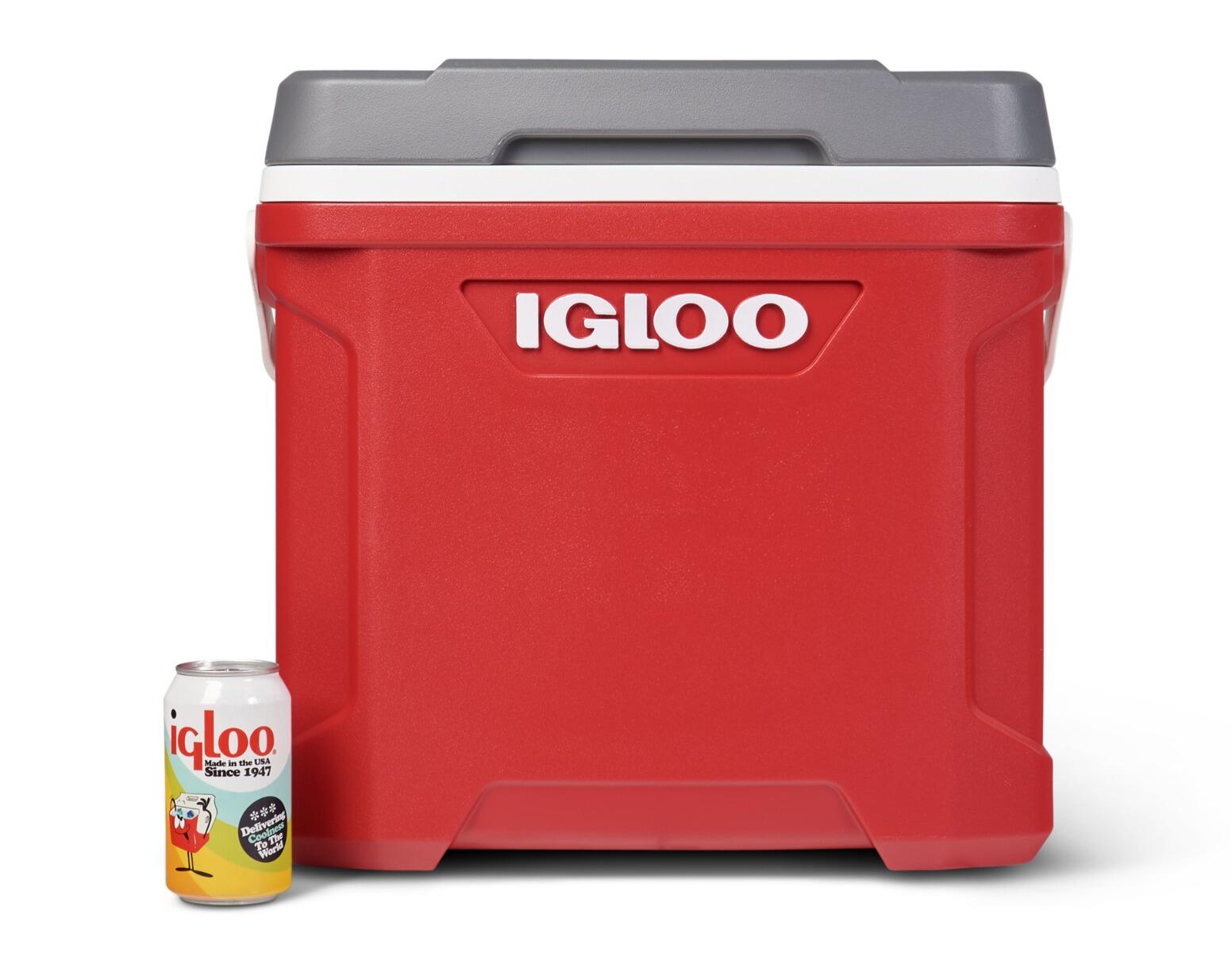 Geleira Igloo Latitude 30 (28 litros) vermelha 4/5