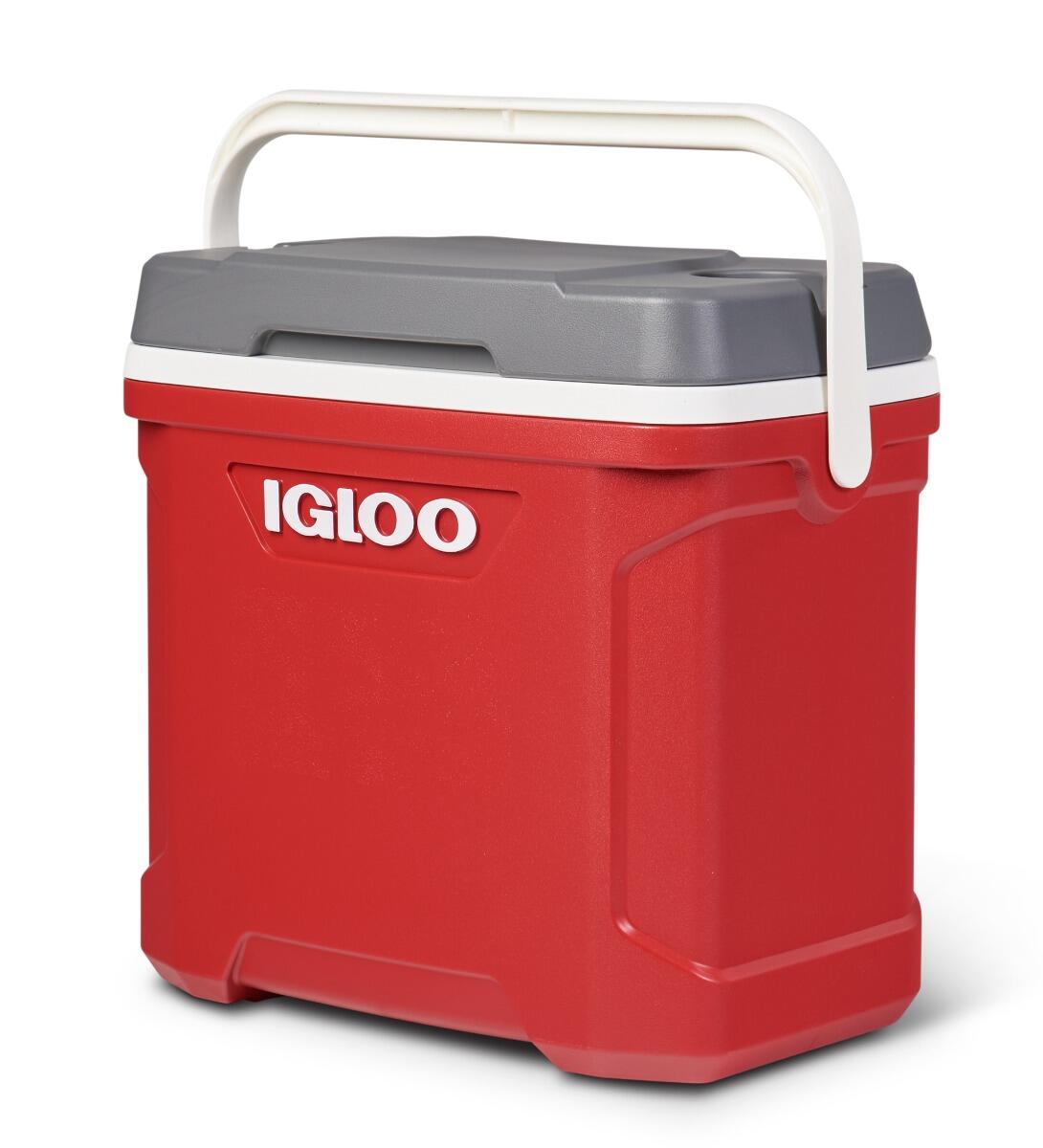 Geleira Igloo Latitude 30 (28 litros) vermelha 2/5