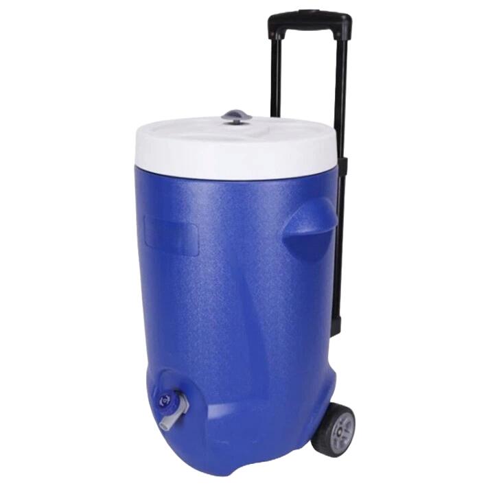 STEAMY Steamy Cool 20 Roller, Recipiente de Bebidas Isolado com Rodas, 20L, Azul