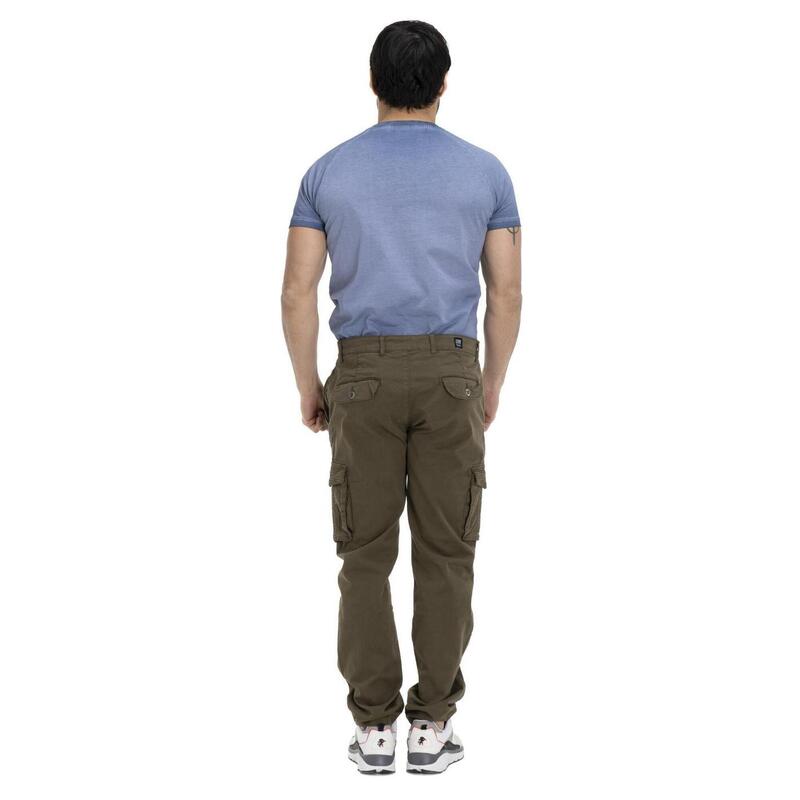 Pantaloni cargo da uomo con tasconi Work Leisure