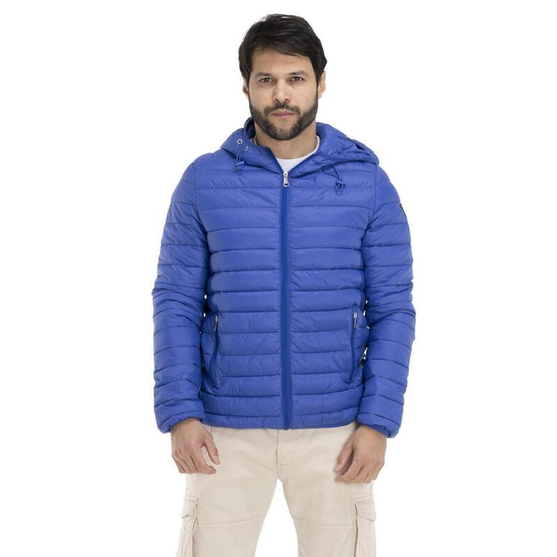 Chaqueta de hombre con capucha y cremallera Basic