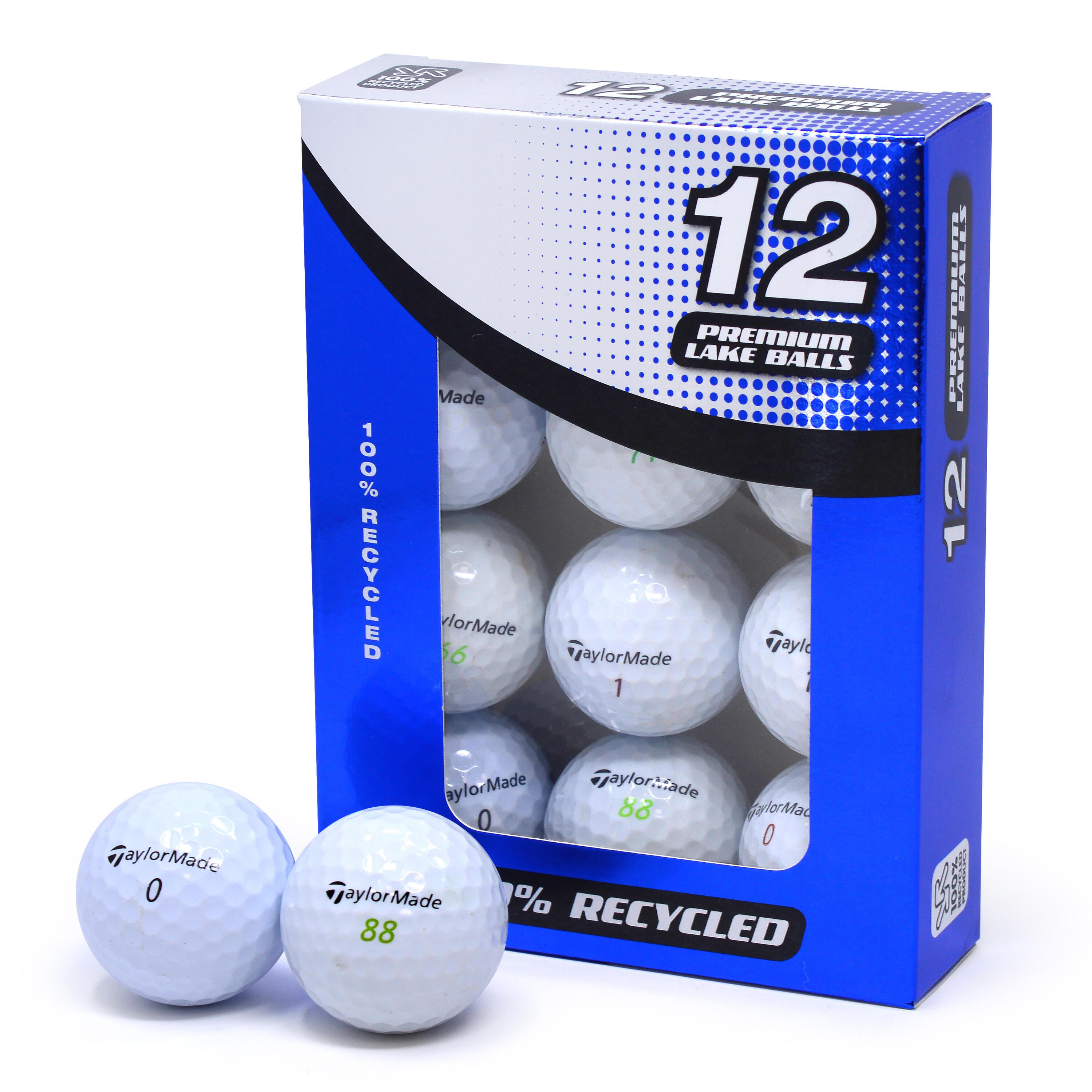 SECOND CHANCE Second Chance TaylorMade Rocketballz RBZ Grade A Lake Golf Balls