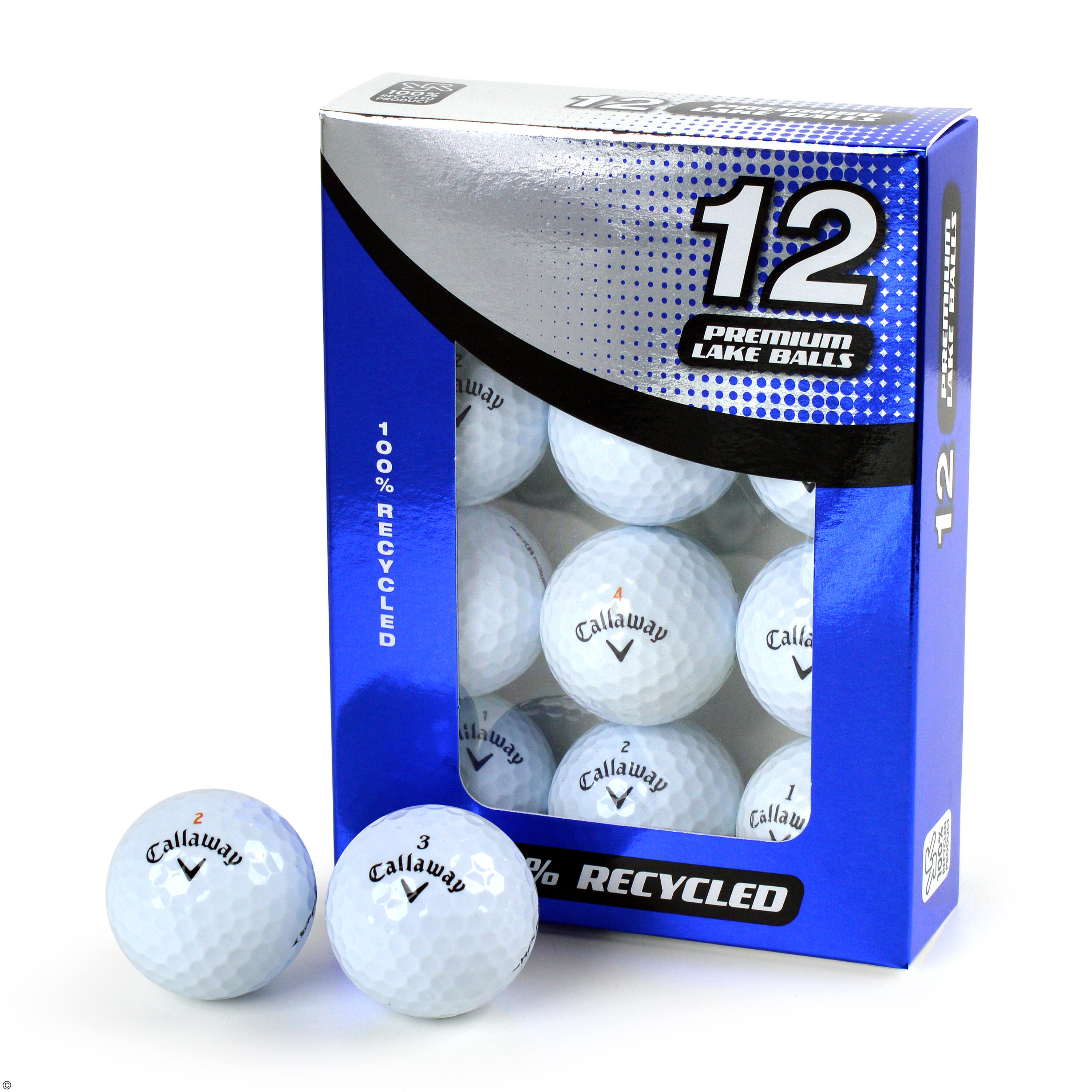 SECOND CHANCE Second Chance Callaway Assorted Models Mix Grade A Premium Lake Golf Balls