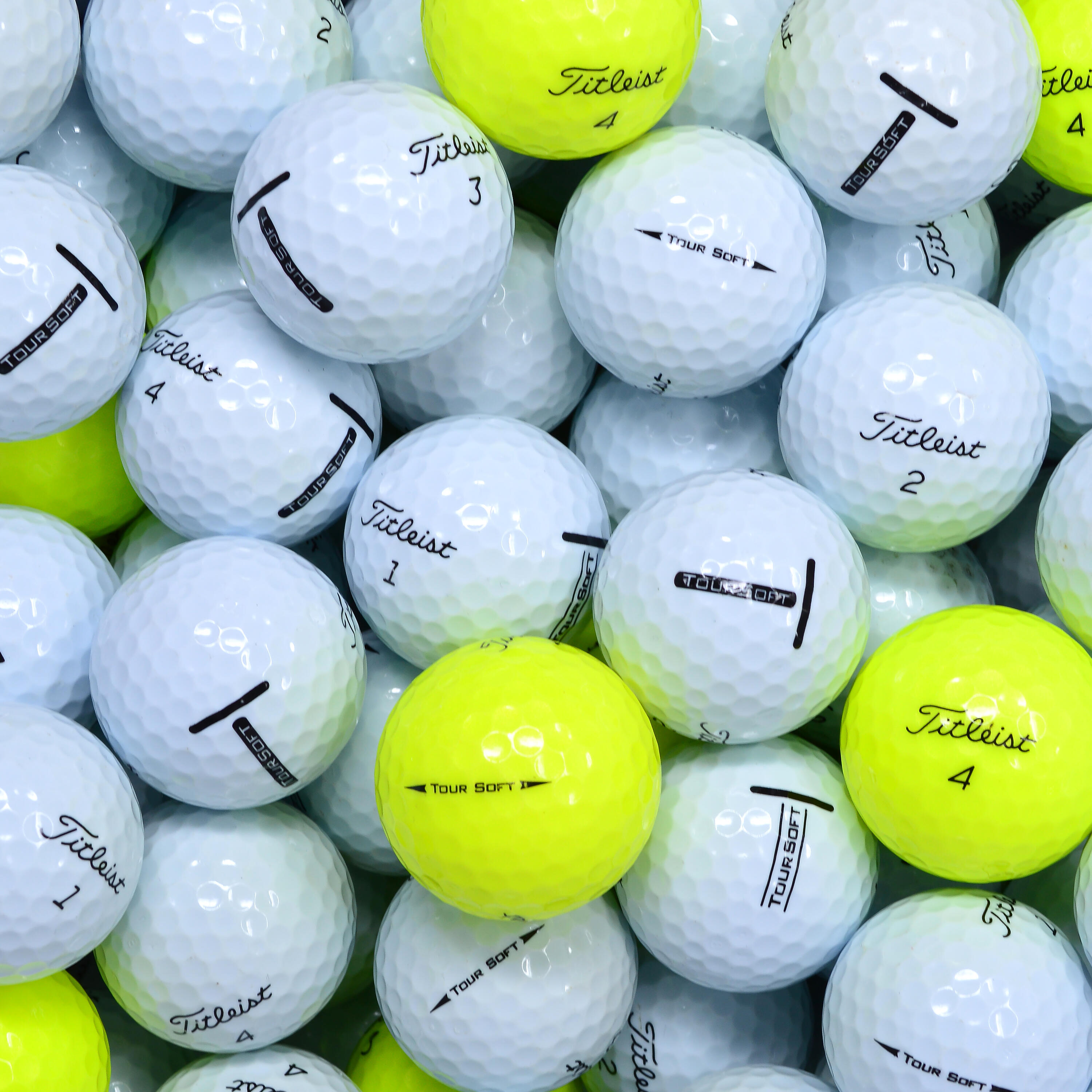 Second Chance Titleist Tour Soft Grade A Lake Golf Balls 2/3