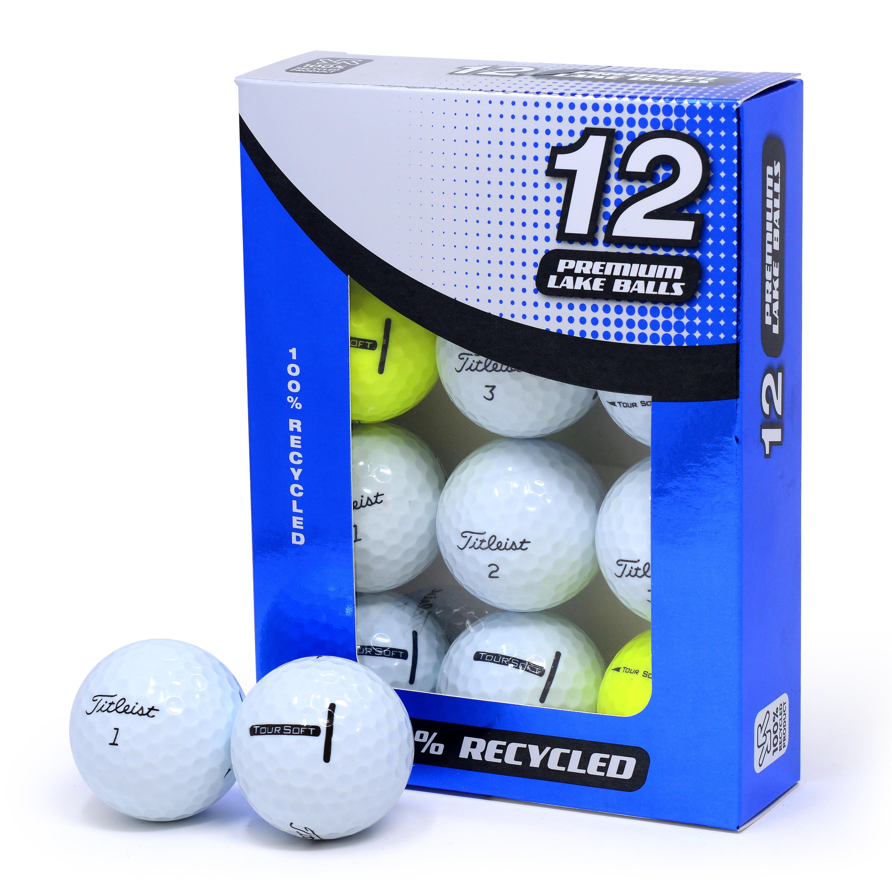SECOND CHANCE Second Chance Titleist Tour Soft Grade A Lake Golf Balls