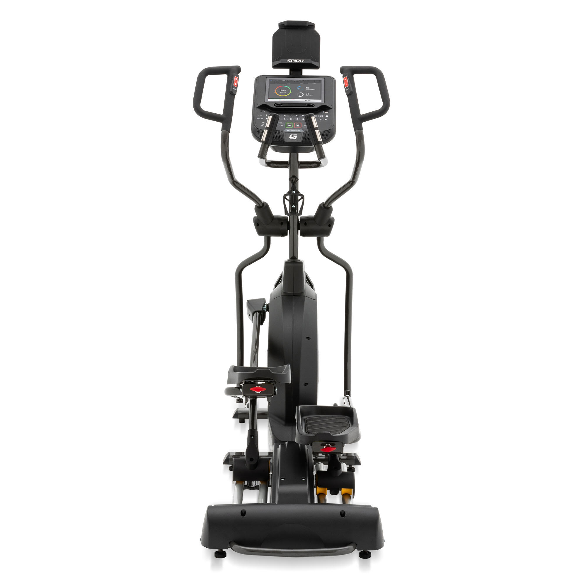 Spirit Crosstrainer XE395 ENT - Touchscreen, Kinomap-/Zwift-kompatibel, Steigung 4/7