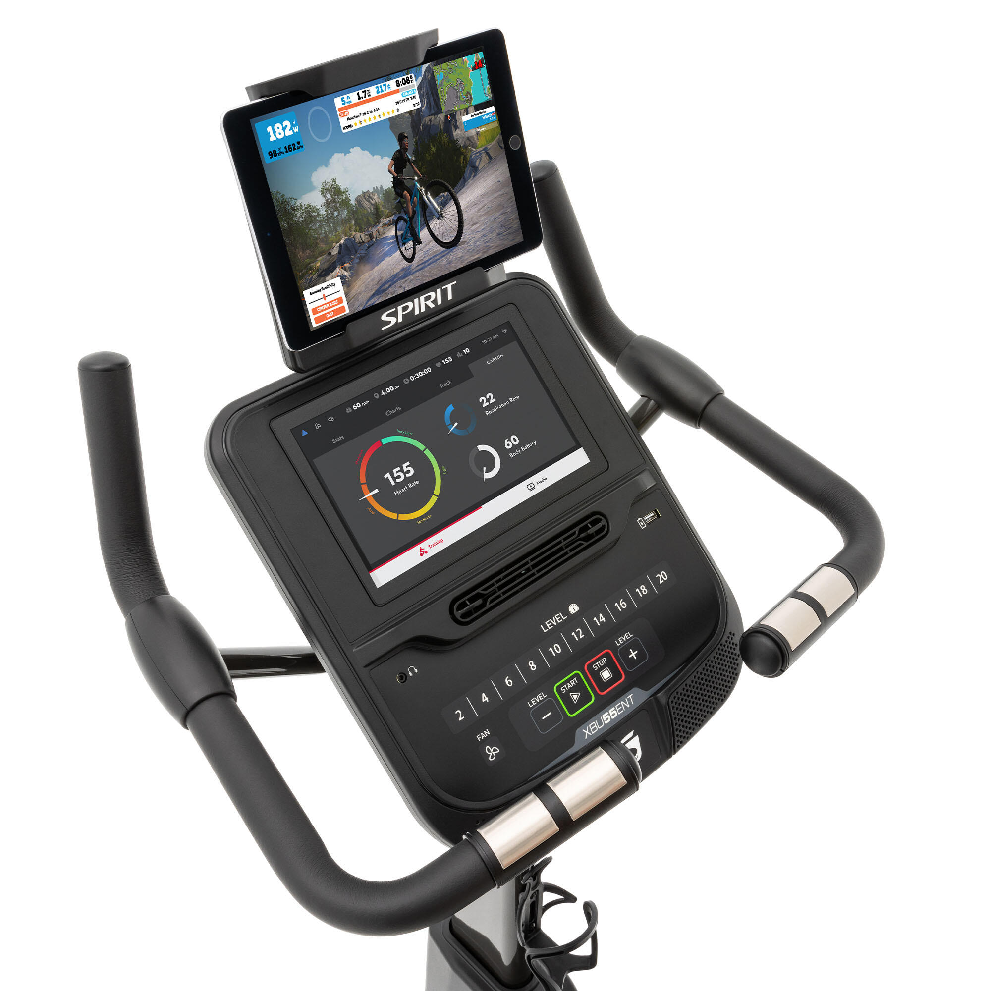 Ergometer XBU55 ENT für Cardio-Heimtraining - Kinomap & Zwift, bis 159kg 6/7