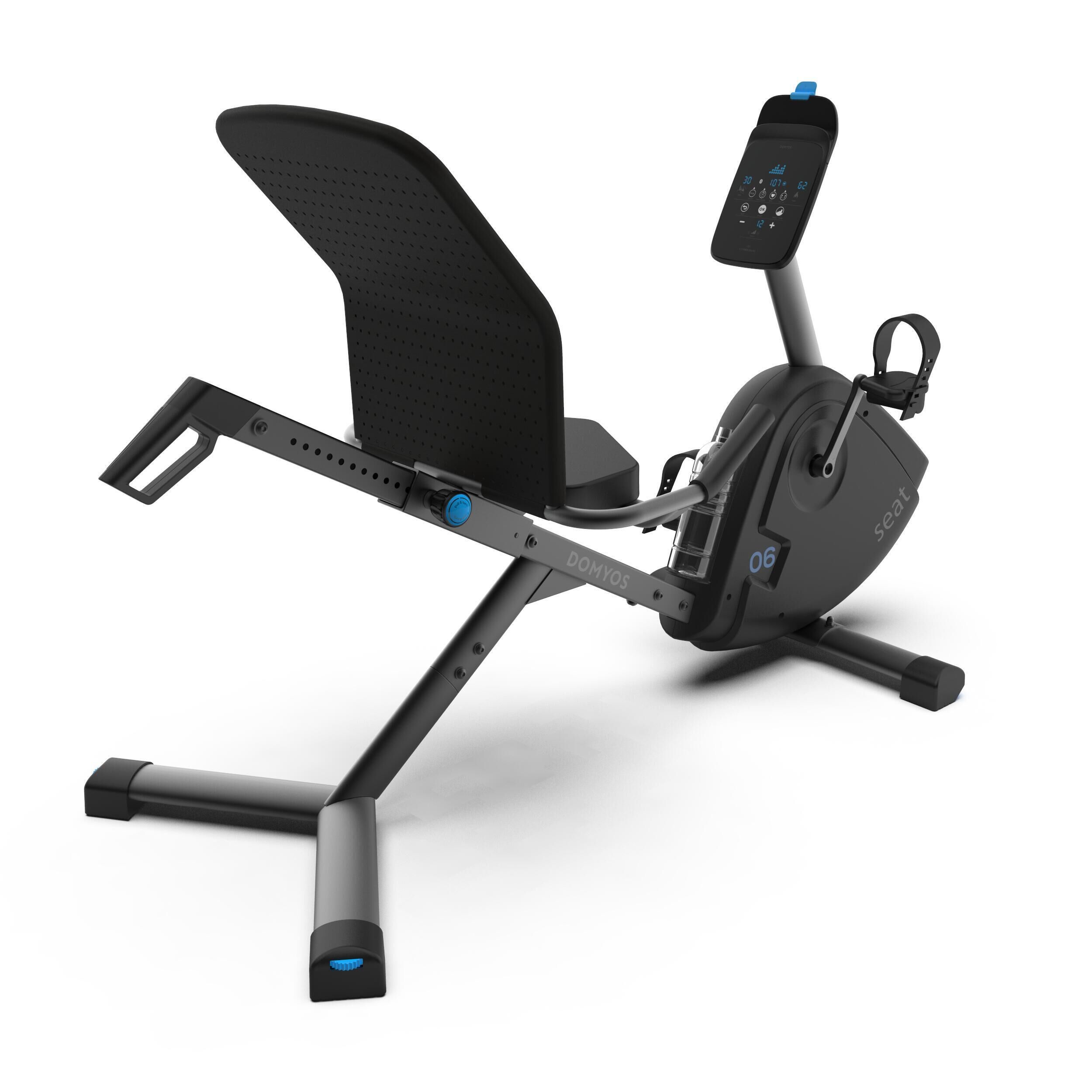 DOMYOS Refurbished Semi-Recumbent Connected Exercise Bike EB Seat - B Grade