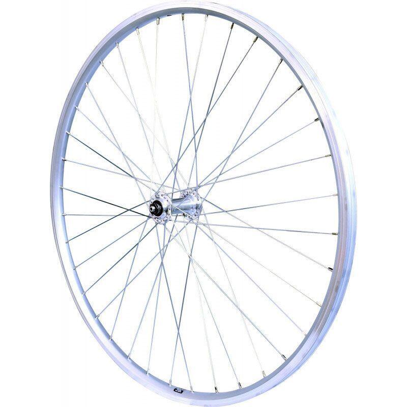 Velox - Roue Avant 28" Vtc Double Paroi Frein À Patin - Roue - Gris - 2,8 - Decathlon