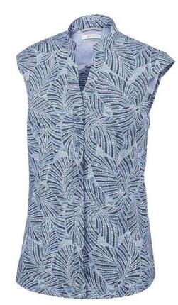 Chemise randonnée Saturday Trail Cap Sleeve femme BLAU