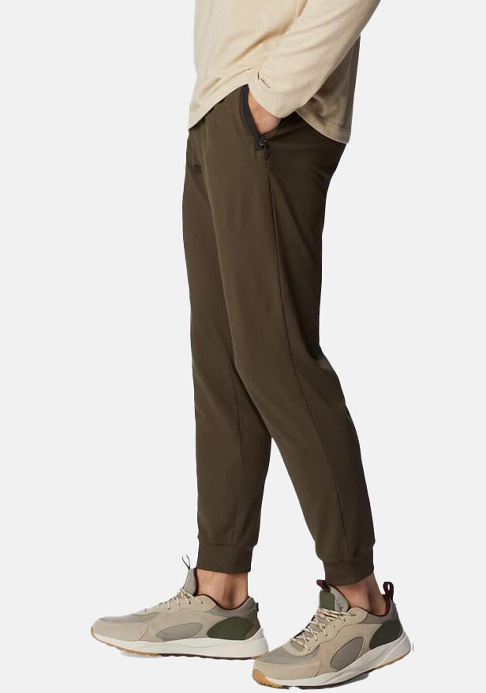 Tech Trail Knit Jogger Columbia pantalon brun polyester 7/7