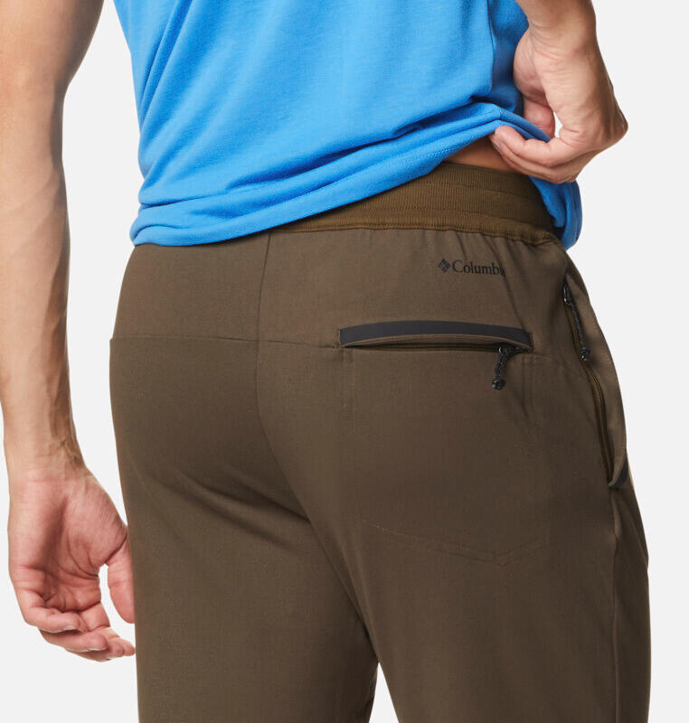 Tech Trail Knit Jogger Columbia pantalon brun polyester 4/7