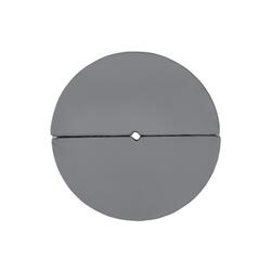 paaldans matras, diameter 120 cm, dikte 10 cm, grijze
