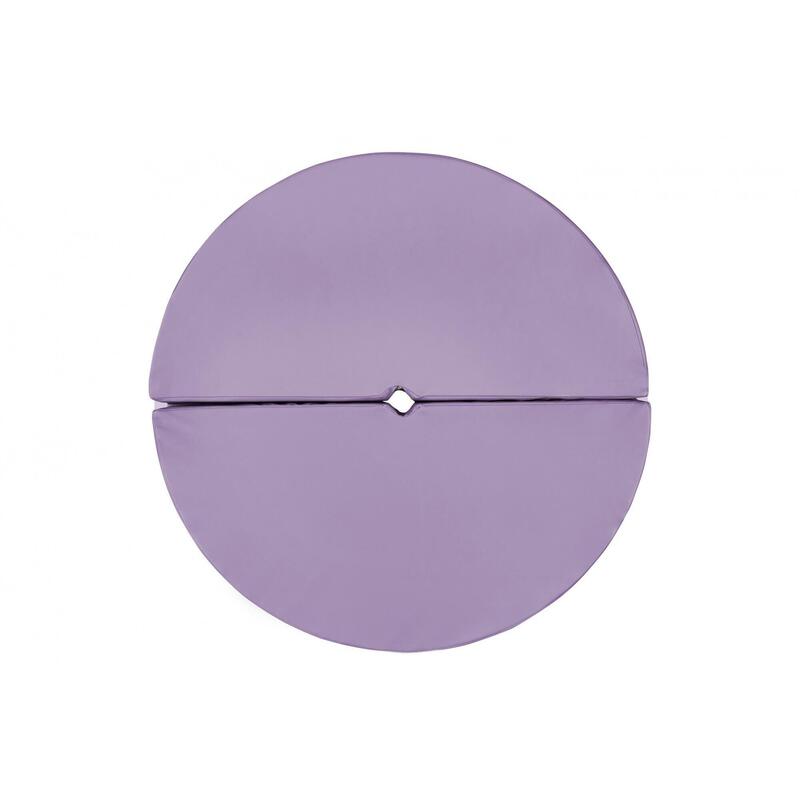 Materasso da pole dance rotondo, diametro 120 cm, spess. 10 cm, viola
