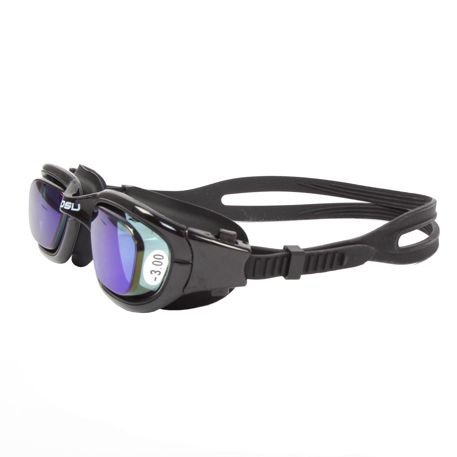 Optische Schwimmbrille verspiegelt AntiFog für Kurzsichtige unisex - Blaze 2/6