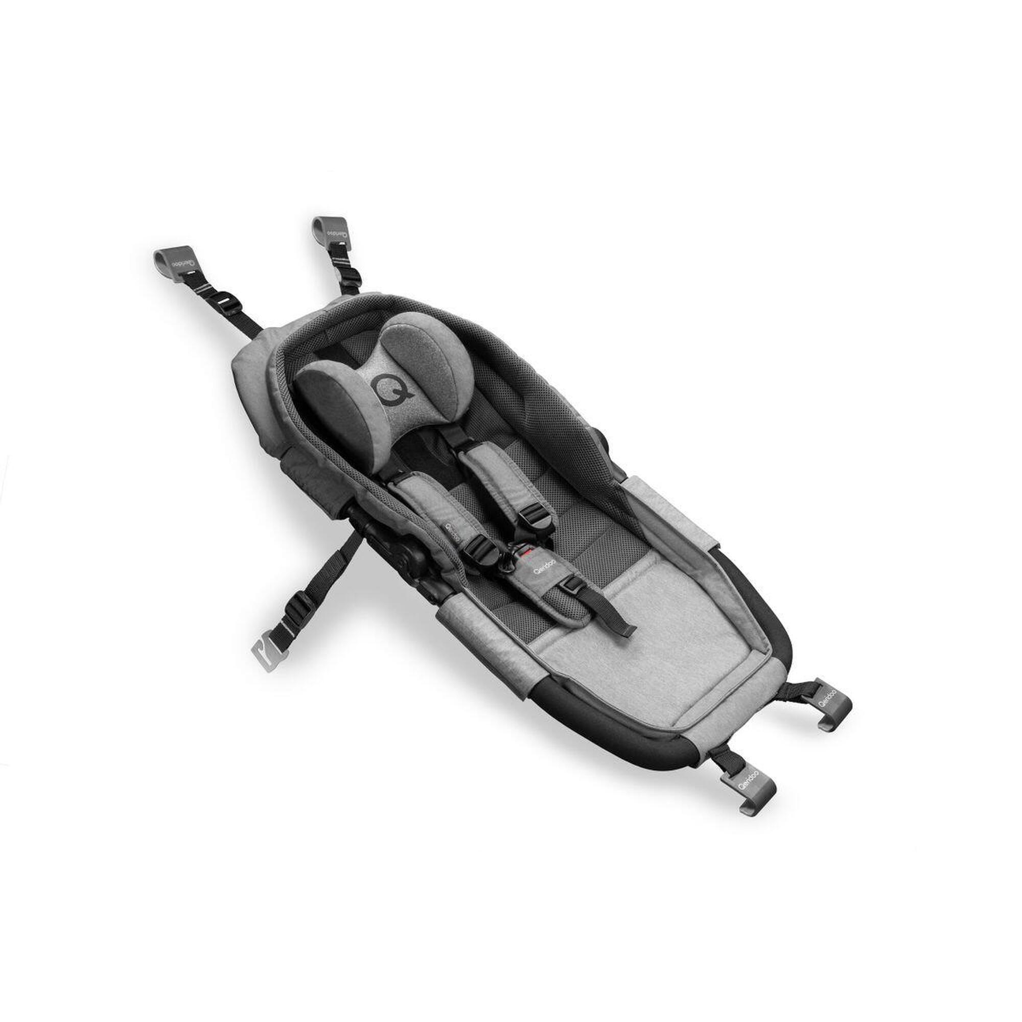 Assento para reboque de bicicleta Qeridoo Baby shell