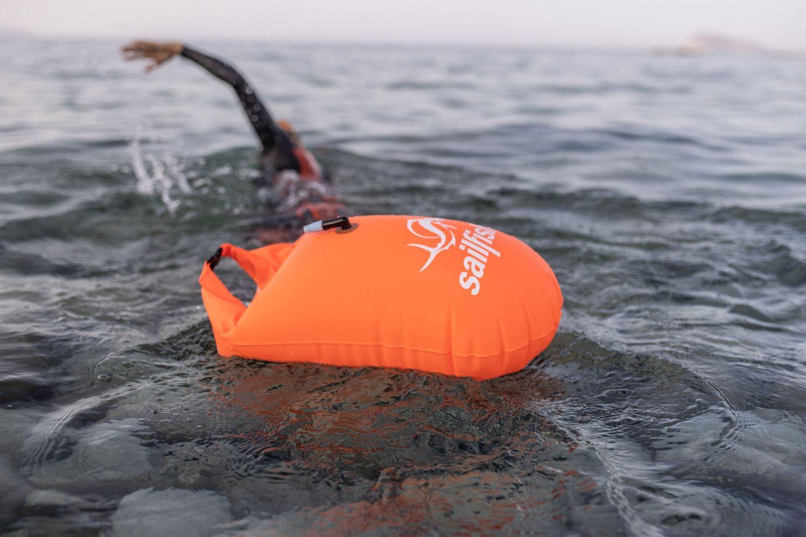 Boya de natación de pez vela 6/6