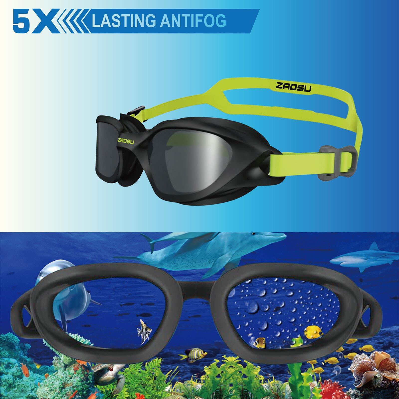 Schwimmbrille 180° Sichtfeld, Freiwasser Unisex - Z-Vigor 4/7