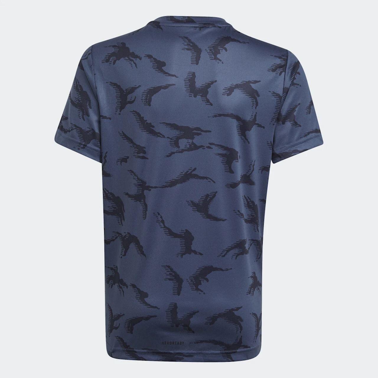 T-shirt bambino adidas designed to move camouflage- gn 2/5