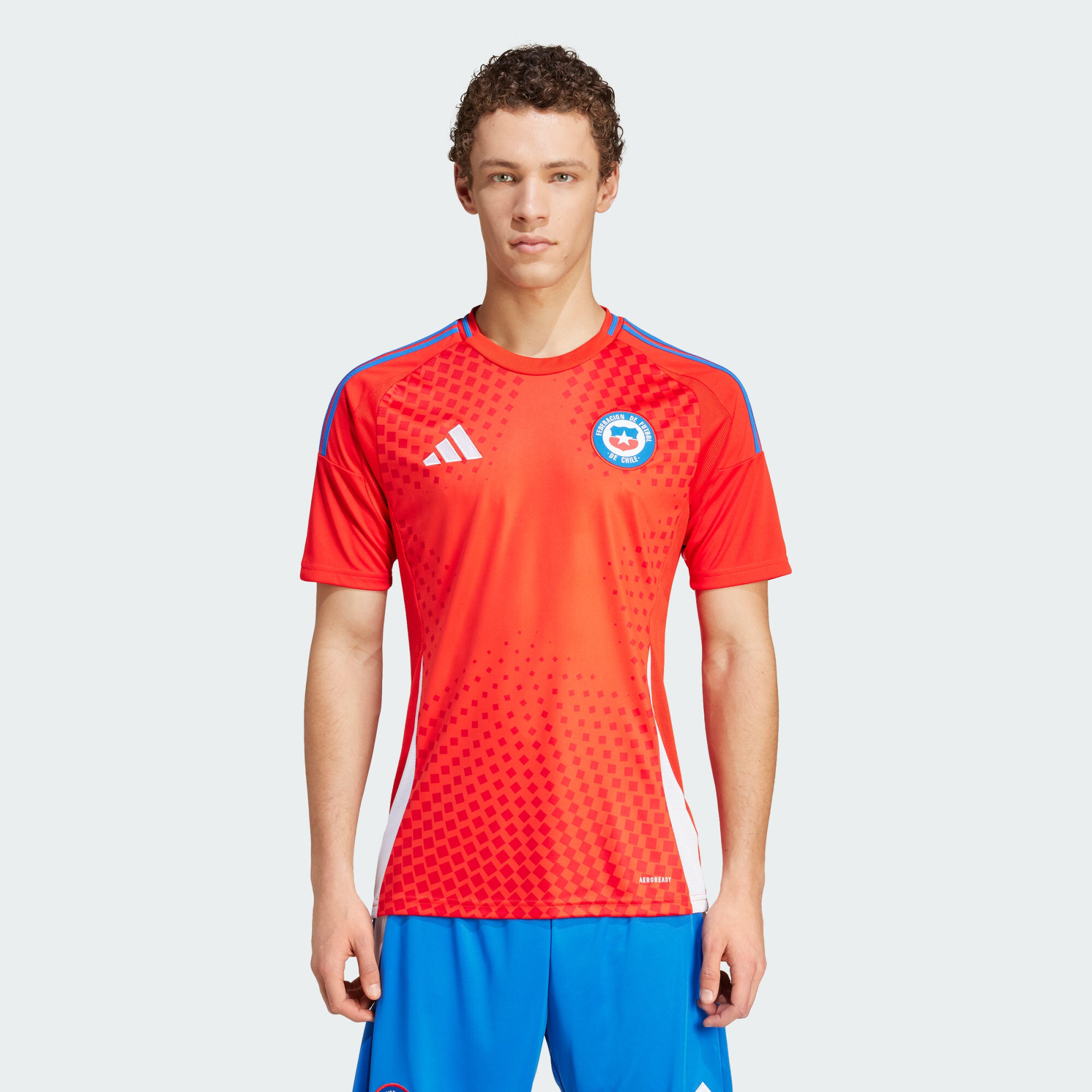 Chile 24 Home Jersey 1/6