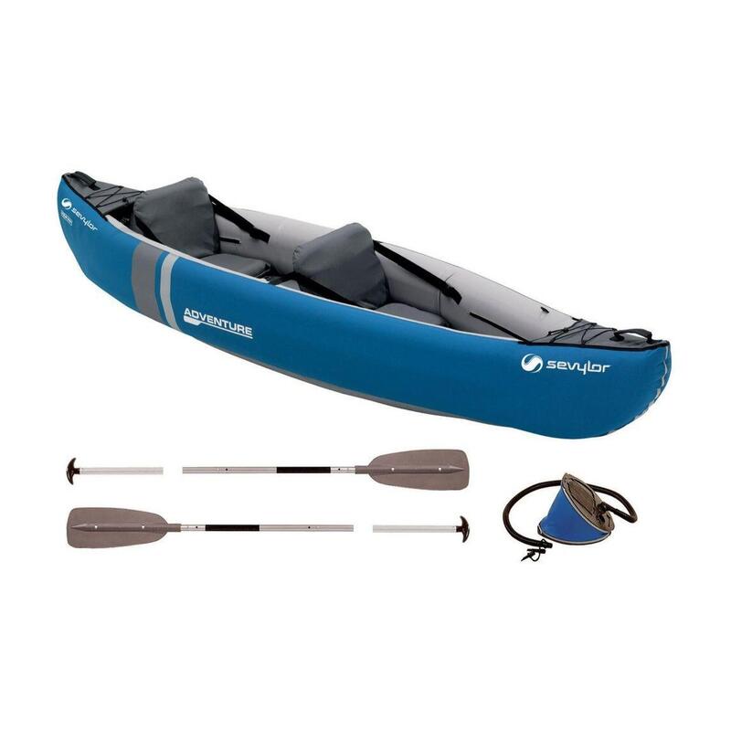 Canoa Kayak Hinchable Doble Sevylor Adventure Kit