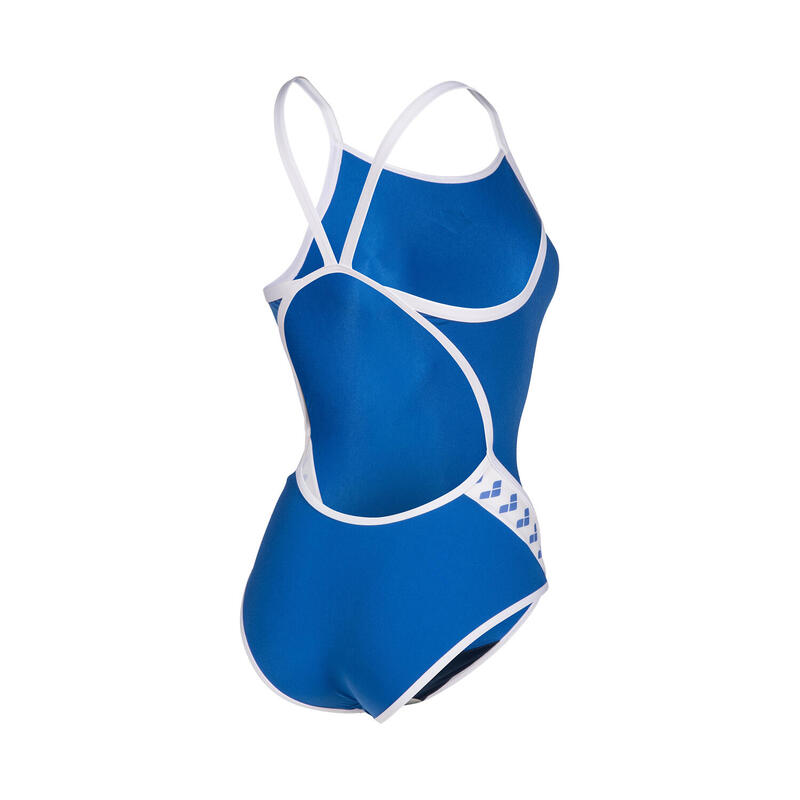 Arena Woman Superfly Back Solid Swimsuit Blue