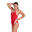 Arena Maillot de Bain Dos SuperFly Solide Rouge
