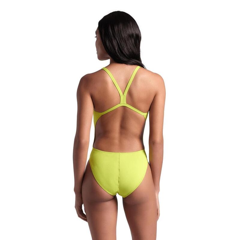 Arena W Team Swimsuit Challenge Solid soft Green